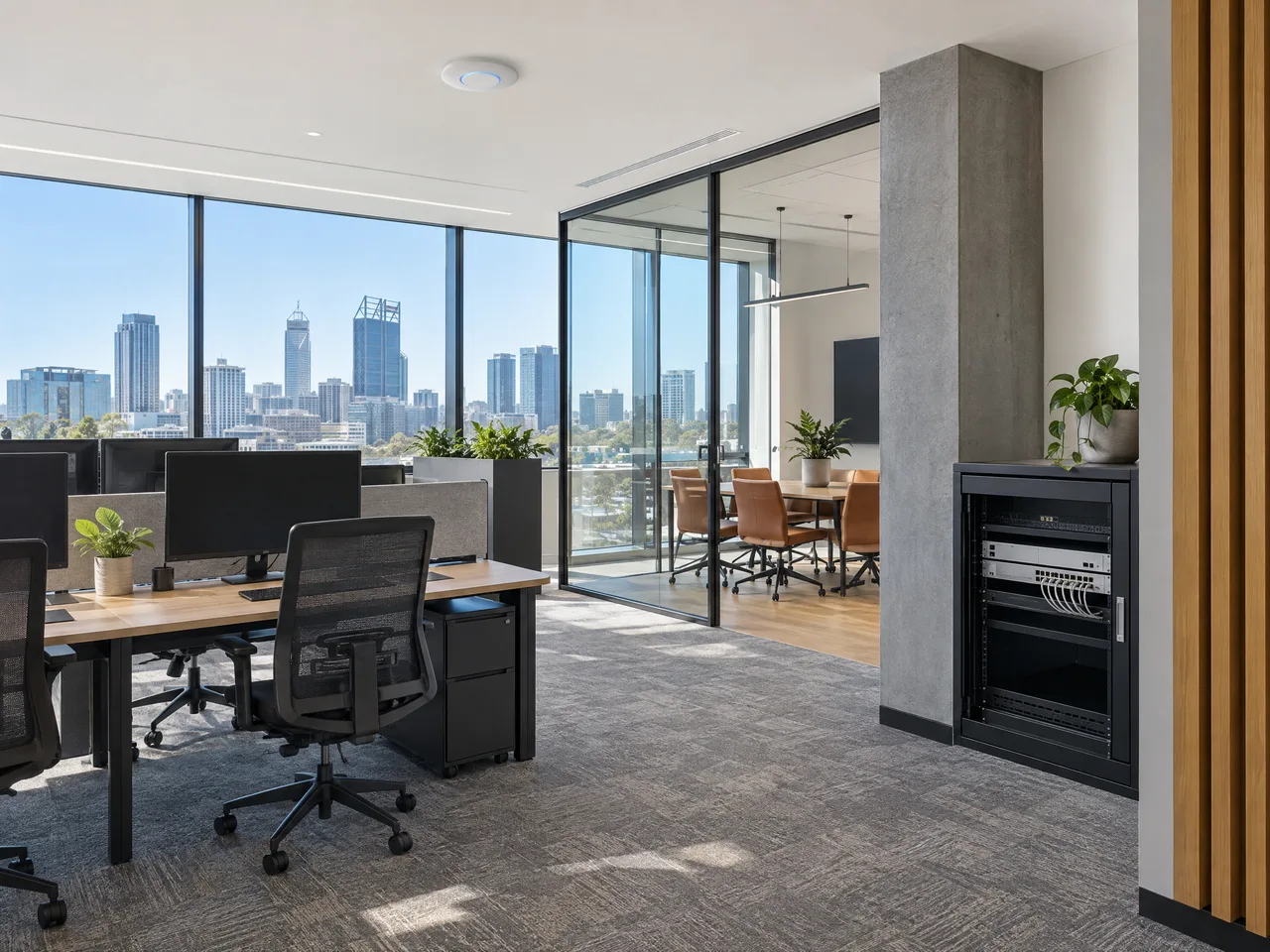 Illustrative Perth city view